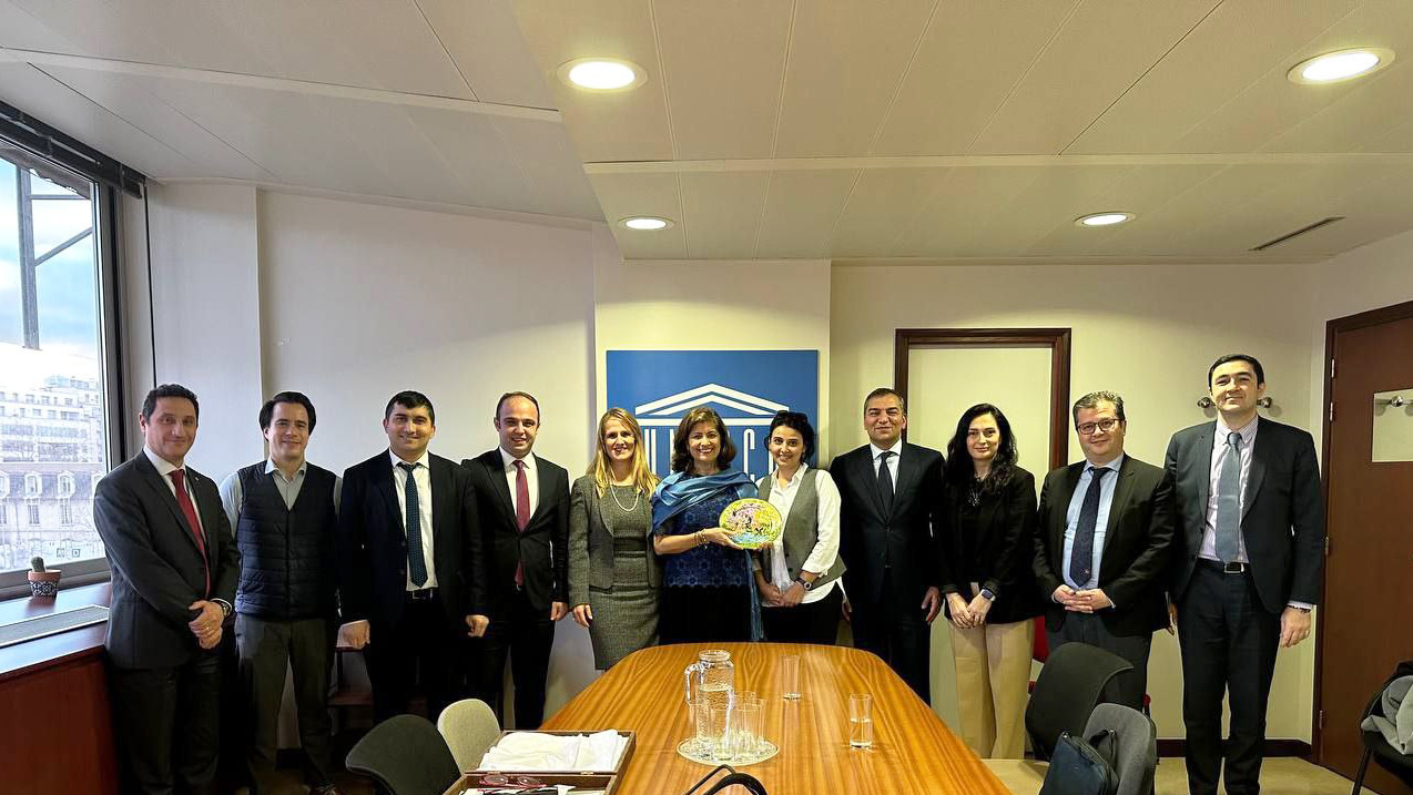 Azerbaijan’s State Tourism Agency delegation meets with senior officials of UNESCO}