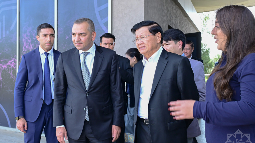 >Laos Prezidenti “Yanardağ” Dövlət Tarix-Mədəniyyət və Təbiət Qoruğunu ziyarət edib