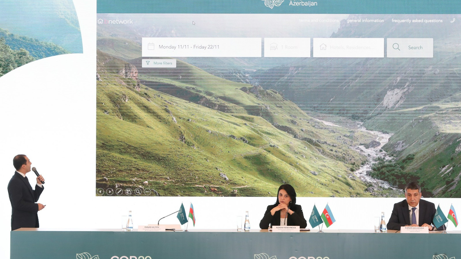 COP29 launches unified online reservation platform