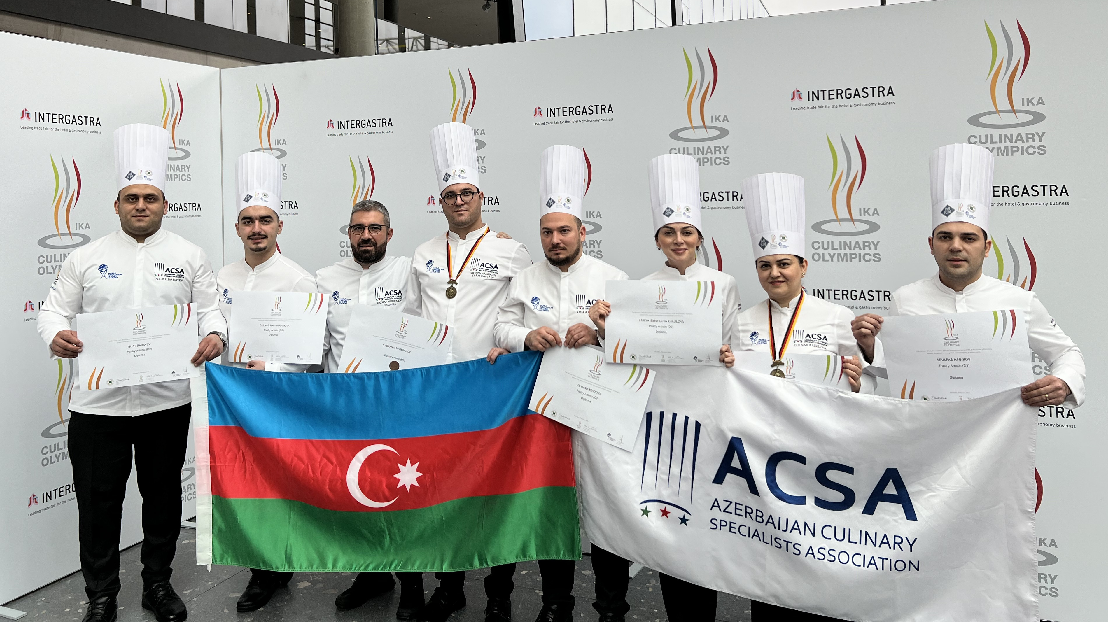 Azərbaycan kulinarları "Dünya Kulinariya Olimpiadası"nda mükafatlandırılıb}