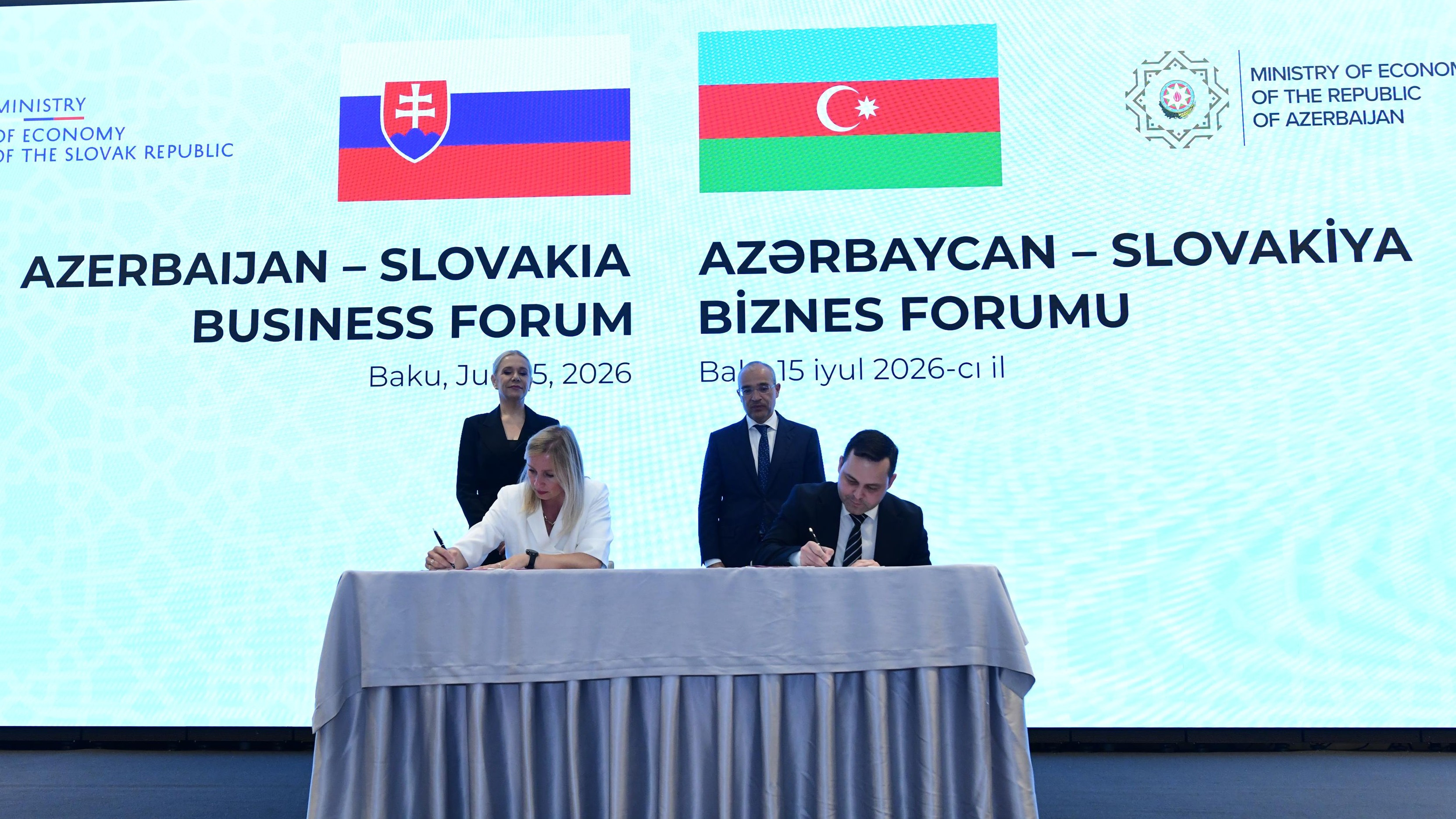 Memorandum was signed between the Azerbaijan Tourism Board and Slovakia Travel.