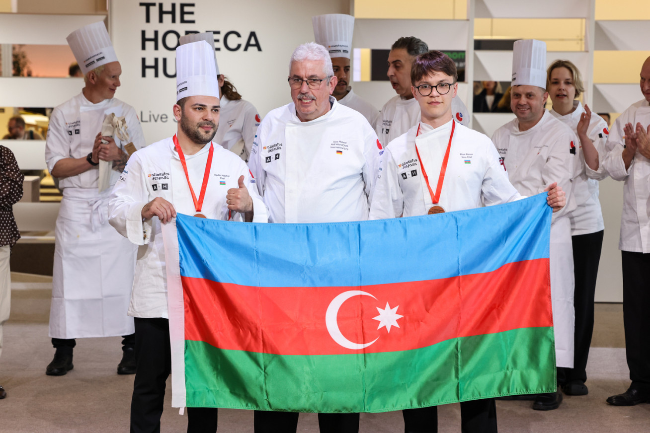 Azərbaycan milli qastronomiya komandası beynəlxalq çempionatda bürünc medal qazandı